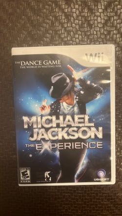 Michael Jackson The Experience - Nintendo Wii With Manual - Tested and Working