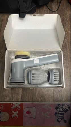 Electric spin scrubber