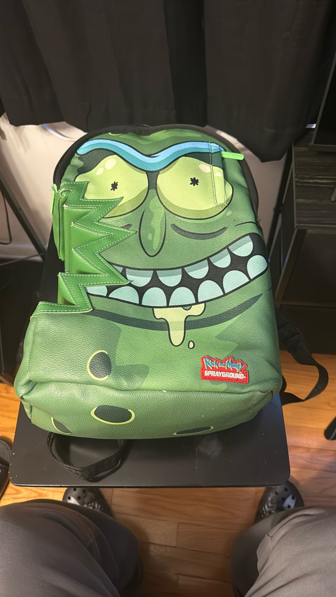 Pickle Rick Sprayground Backpack