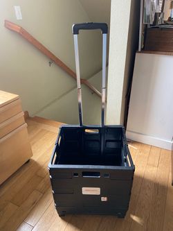 Rolling cart (collapsible)