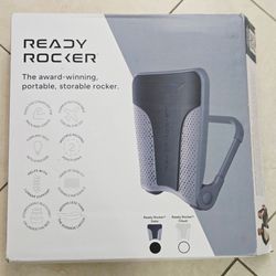 Ready Rocker Portable Lumbar Support  Slate (Gray) New Open Box