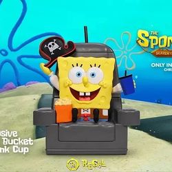 Regal Exclusive SpongeBob Chair Popcorn Bucket & Drink Cup Combo N0 Deliever