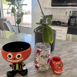 Candy bowl, Cup & Small Plant Pot 