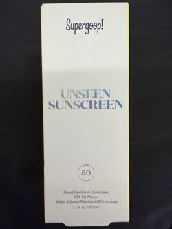 Supergoop unseen sunscreen