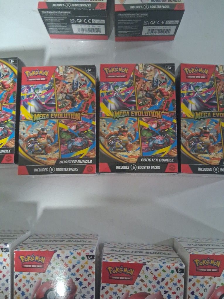 Mega Evolutions Booster Bundles