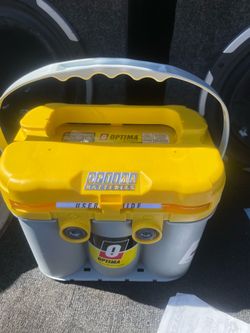 Optima yellow top battery
