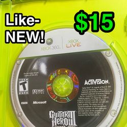 🎸 Like-NEW Guitar Hero III: Legends of Rock – Xbox 360 Game ($15) 🎸