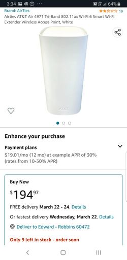 At&t Att Smart-Wifi Extender