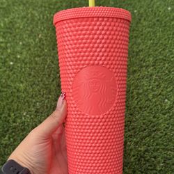 Starbucks Hot Pink Tumbler