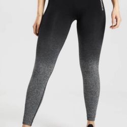 GYMSHARK Adapt Seamless Ombré Leggings Sz. S