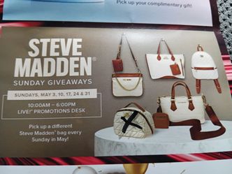 Brand spanking new Steve Madden women's bags $250