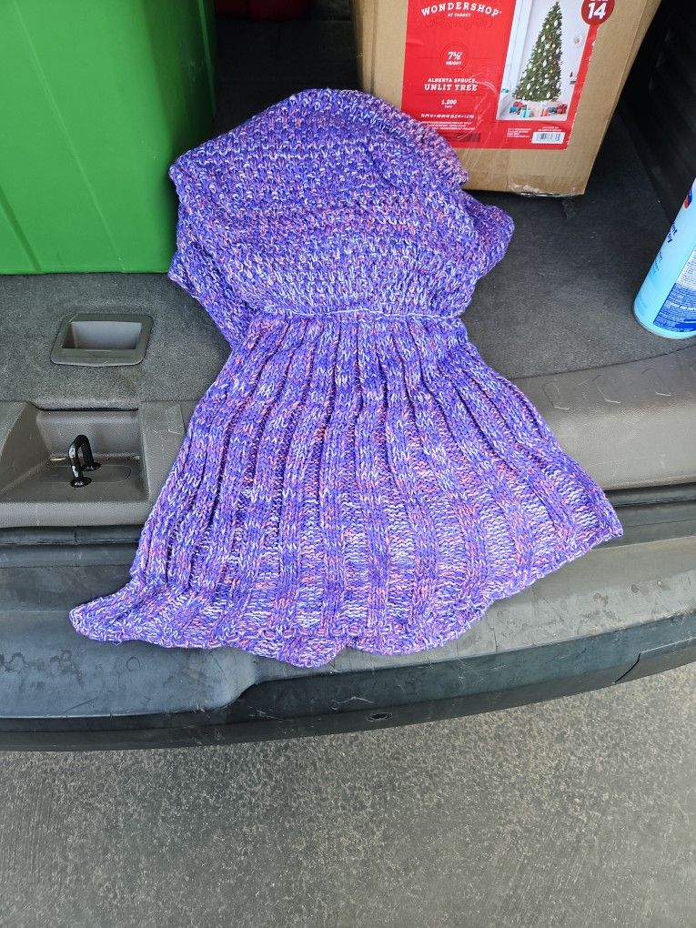 Mermaid Tail Blanket