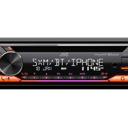 JVC KD-T920BTS Car Stereo with Bluetooth, Front USB, AUX, Amazon Alexa, SiriusXM Radio Ready, Hi-Power Amplifier

