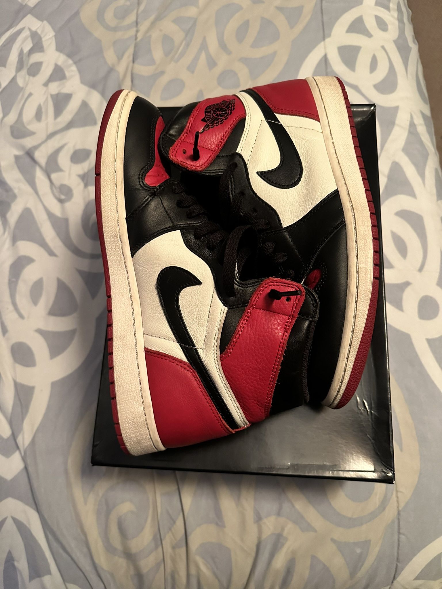 Jordan 1 Bred Toe
