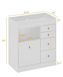 Baby changing table