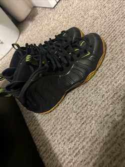 Nike Air Foamposite One - 2007 Black Yellow Cactus - Size 9.5 - VINTAGE - No Box