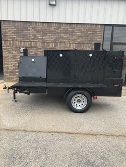 Mini Pro HogZilla BBQ Smoker Trailer