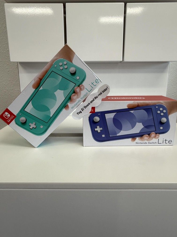 Nintendo Switch Lite New - $1 To Take it Home same Day and Pay the Rest later!