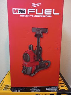 Brand new Milwaukee M18 backpack vacuum ($287.14
