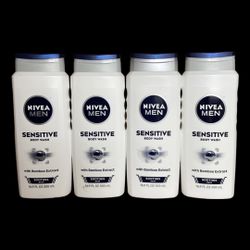 4 Nivea Men Sensitive Bodywash