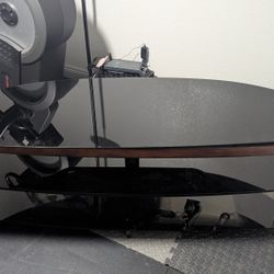 Glass TV Stand. 