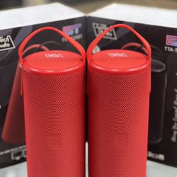 Rechargeable Portable Bluetooth w/  set of 2 speakers