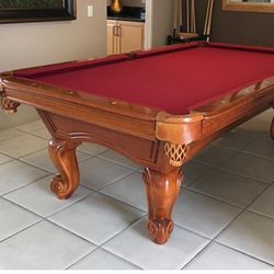 Like New Imperial Pool Table With Everything! Delivery And Pro Assembly Included 