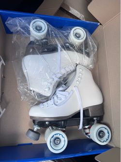 Riedell Quad Roller Skates - 5.5 Boost (White)