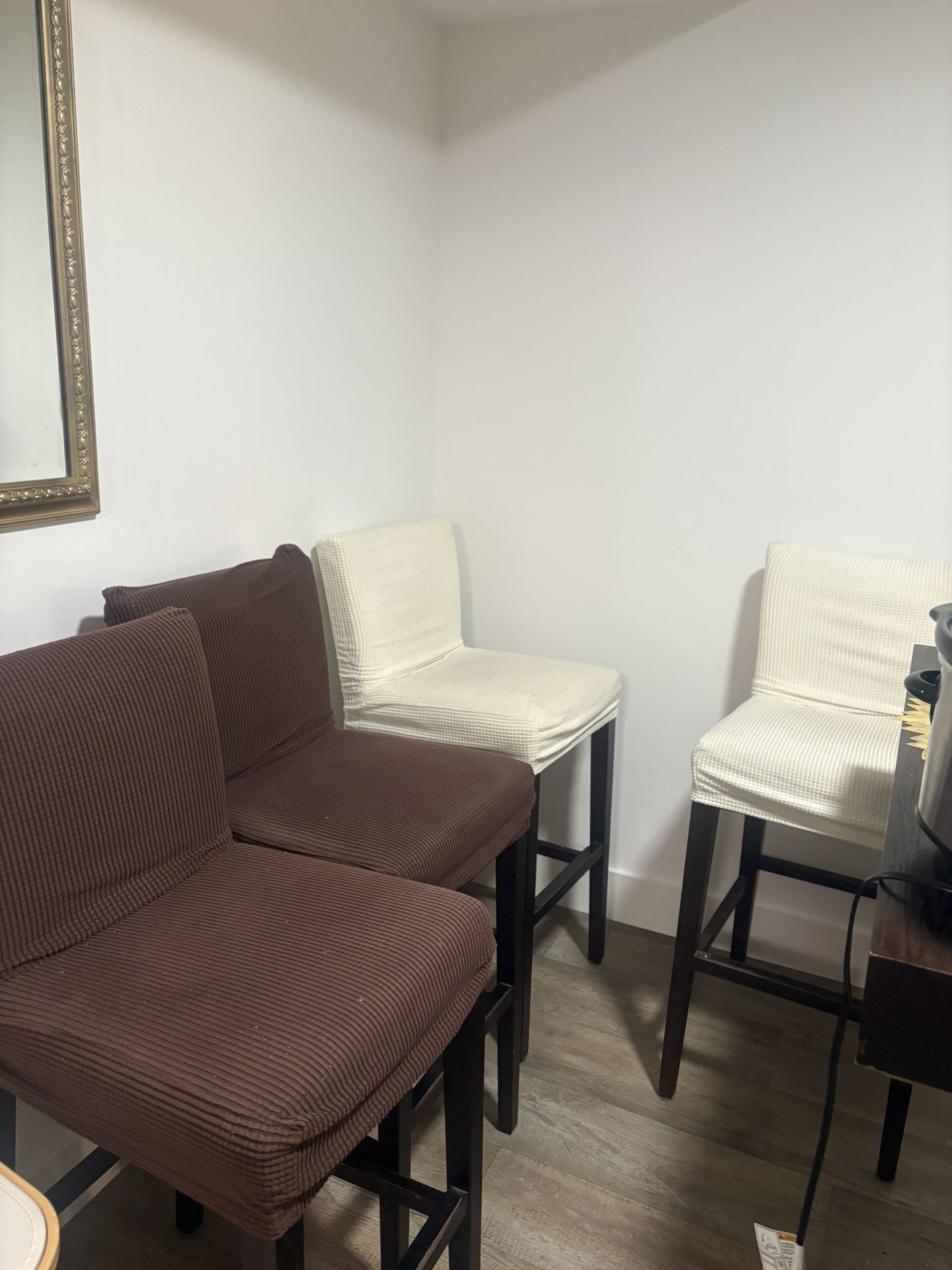 bar stool height dining chairs free pick up