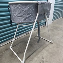 Furesh Elevated Folding Pet Bath Tub & Wash Station, Gray