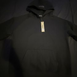 Black Essentials Hoodie For Sale 🕷️