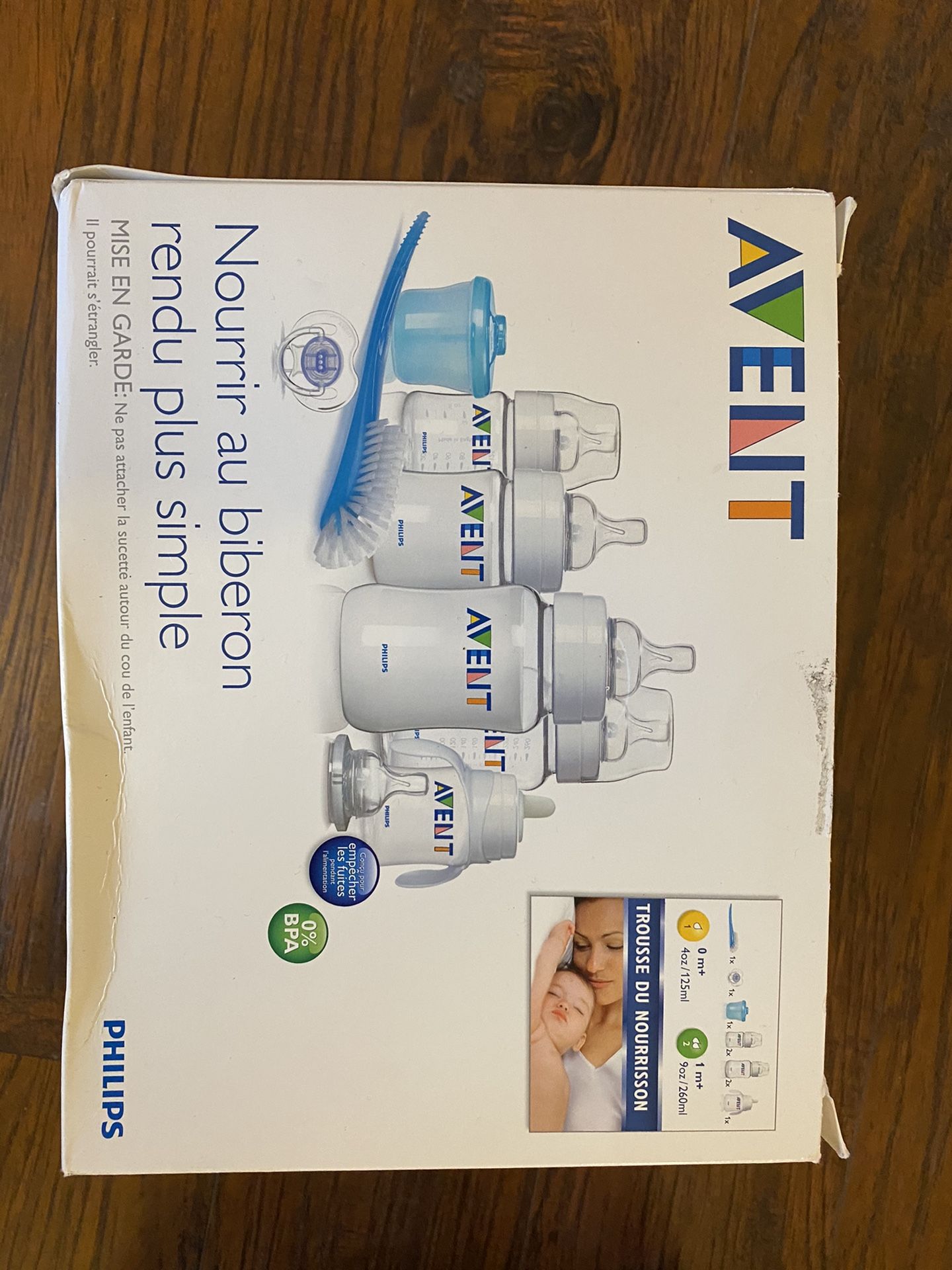 Philip avent baby bottle set