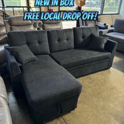 Free Local Drop Off Brand New Couch 🛋️ With USB Port ✅ 