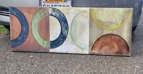 Large Framed Canvas Wall Art
