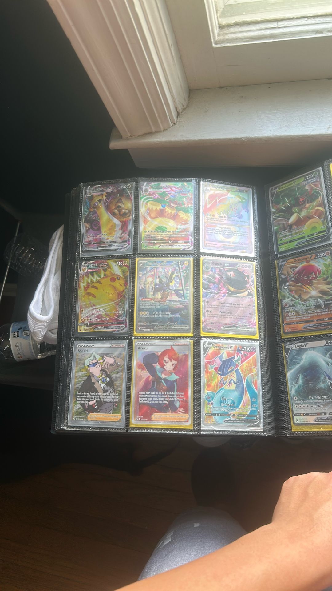 Card Guard Binder 20 Pages Of Holos And Rare Cards At End