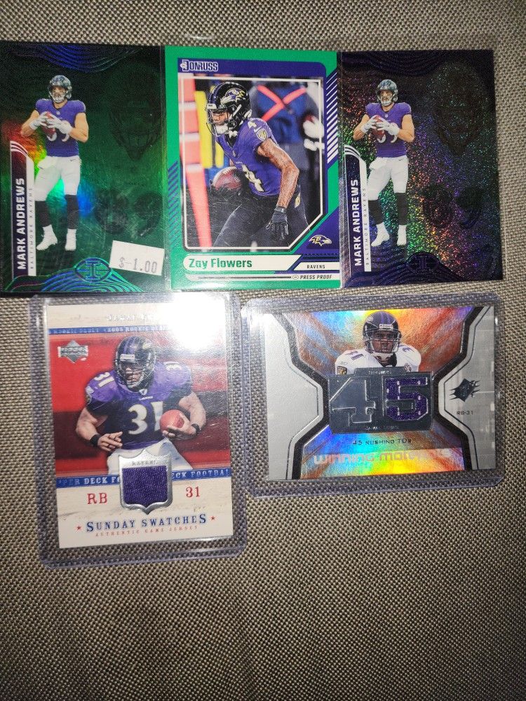 Baltimore Ravens Card Lot