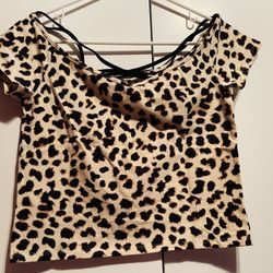Leopard Print Sexy Shirt 
