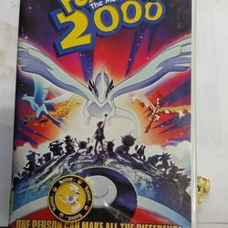 Rare Pokémon 2000 VHS with Lugia Coin 