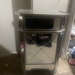 Glass Nightstands 