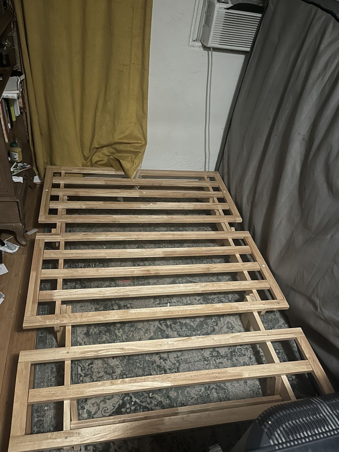 Full Size Foldable Futon Bed Frame