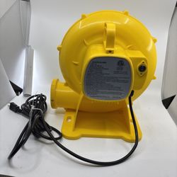 INTERTEK Z-60 YELLOW 650-WATT ELECTRIC INDOOR/OUTDOOR BLOWER FAN BOUNCE HOUSE