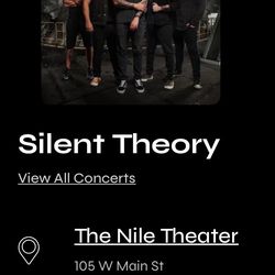 SILENT THEORY TICKETS