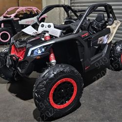 BRAND NEW! 48VOLT 4x4 Kids Can Am Ride On Utv Razor Electric Kids Car With Remote Control & 2 BATTERIES Power Wheels Powerwheels 24v 48v 24volt 