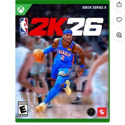 NBA 2k26 Xbox Series S/X digital game code