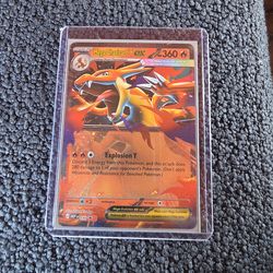 Pokemon trading card Mega Charizard Y ex
