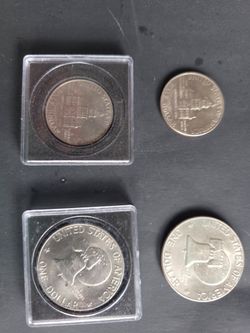 Eisenhower & Kennedy Bicentennial Coins