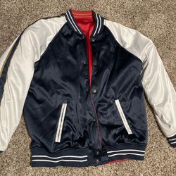 True Religion Bomber Jacket Reversible XL