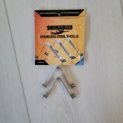 Pool V-clips For Brushes, Poles, Nets, And Vacuum Heads