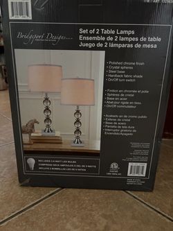 2 Table Lamps