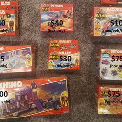 Kenner M.A.S K. toys